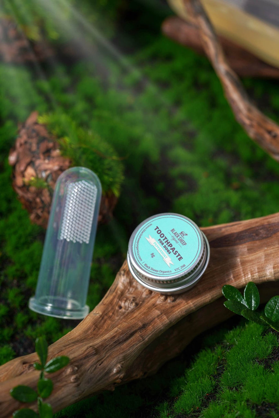 Dog Finger Toothbrush - Dental Travel Kit