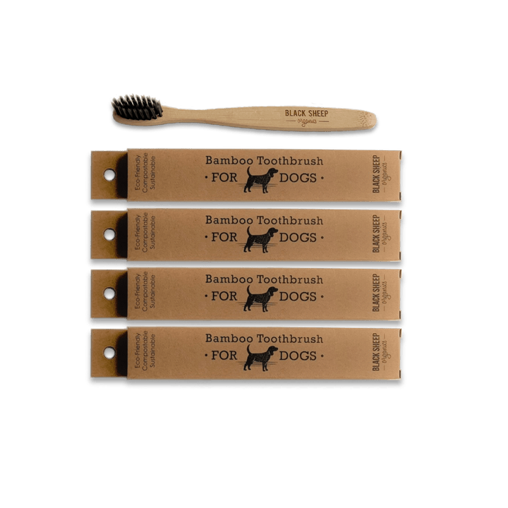 Bamboo Toothbrush 4 Pack - Black Sheep Organics