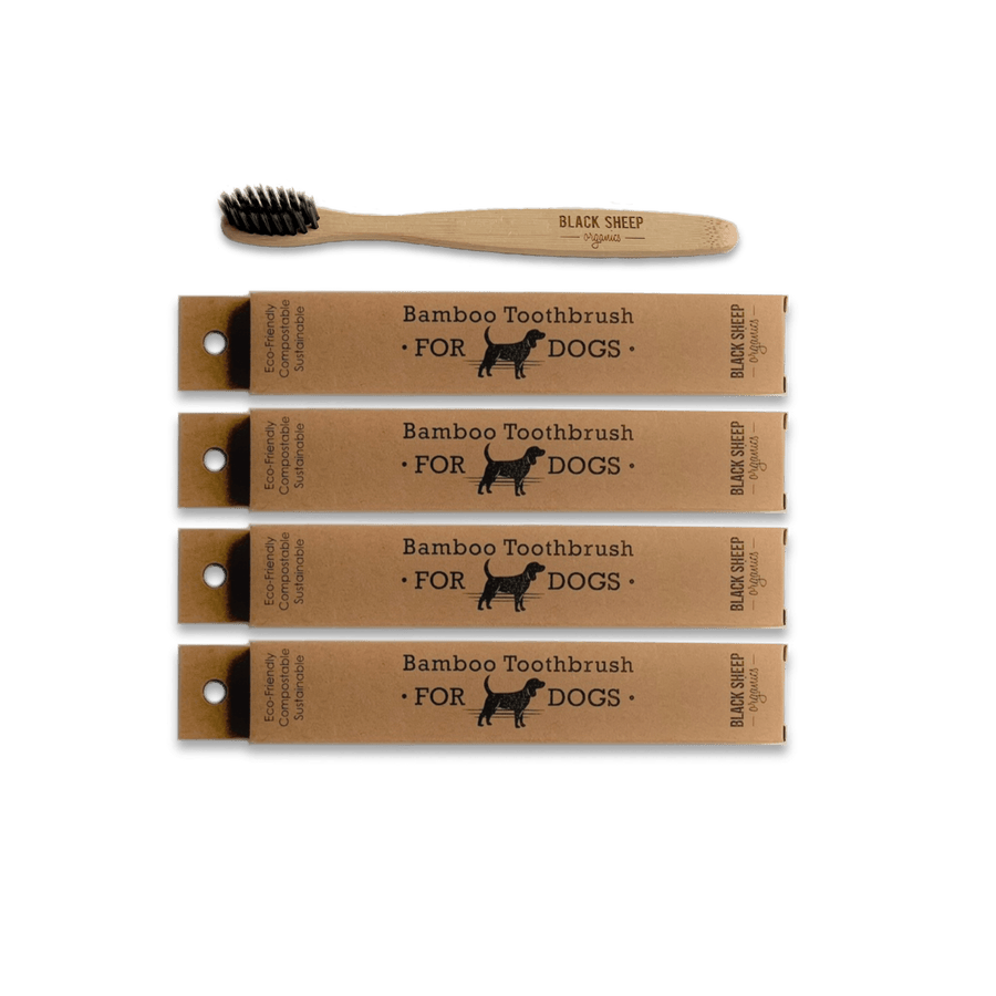 Bamboo Toothbrush 4 Pack - Black Sheep Organics